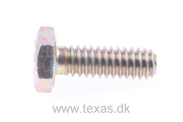 Texas Stålbolt gul 1/4 UNC x 3/4