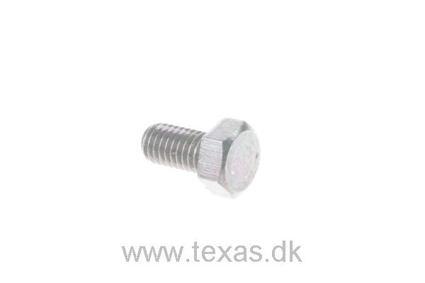 Texas Bolt sort med løs skive 3/16 x 10