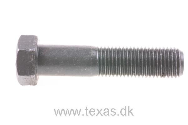 Texas Stålbolt sort 7/16 UNF x 2