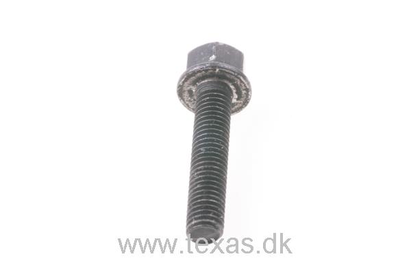 Texas Flangebolt sort med lille hoved M5x25