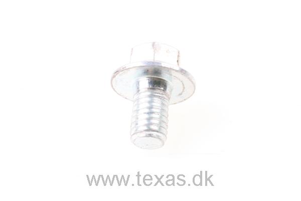 Texas Flangebolt med lille hoved M6x10 FZ