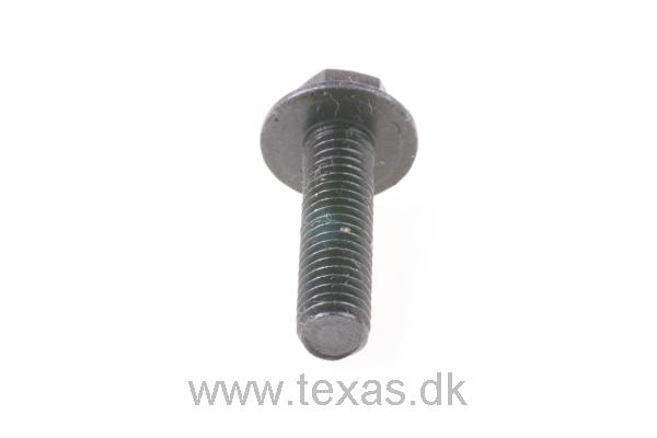 Texas Flangebolt sort med lille hoved M5x18
