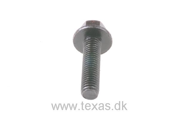 Texas Flangebolt sort med lille hoved M5x20 FZ