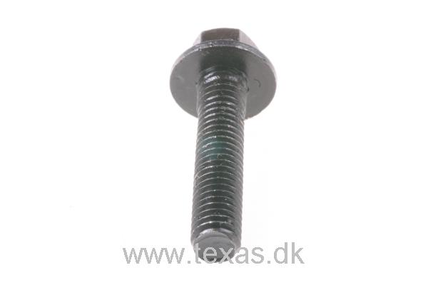 Texas Flangebolt sort med lille hoved M5x22