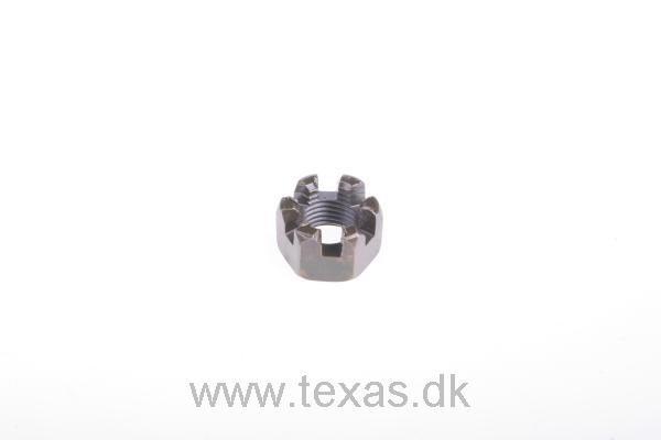 Texas Kronemøtrik M12x1.25