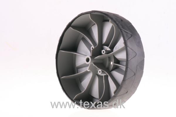 Texas Hjul,Plast 180x50x9