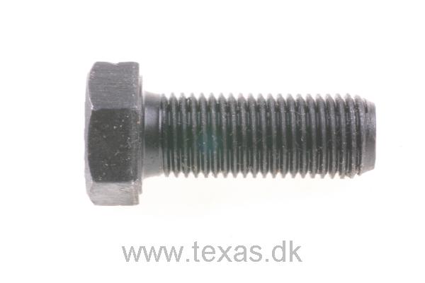 Texas Stålbolt sort 3/8 x 1
