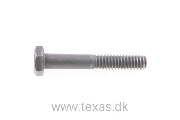 Texas Stålbolt sort 1/4 UNC x 41