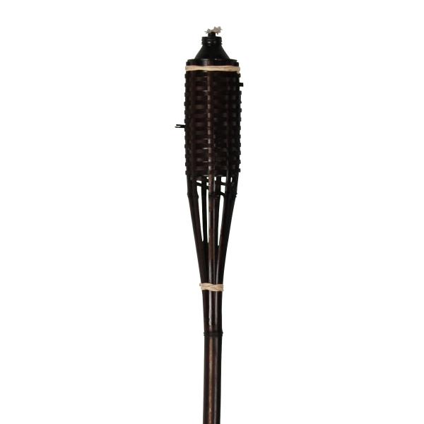 Bambusfakkel sort 150cm