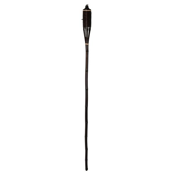 Bambusfakkel sort 150cm