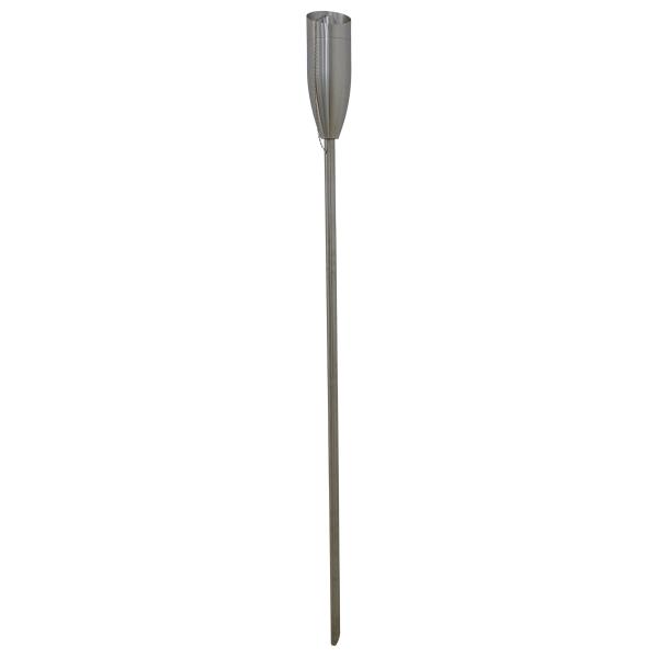 Fakkel i rustfrit stål/stål 115cm 