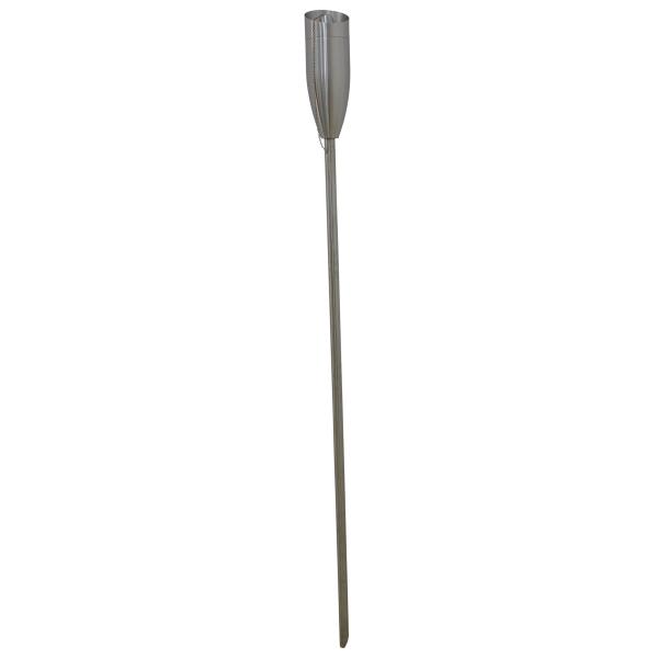 Fakkel i rustfrit stål/sort 158cm 