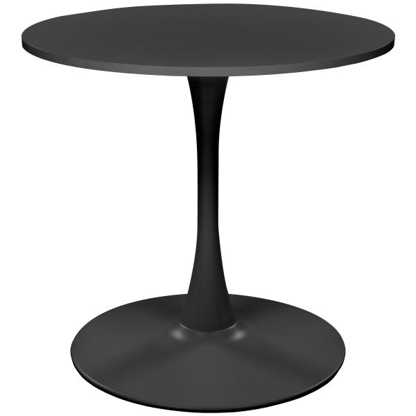 Verona 80x80x76cm sort/sort
