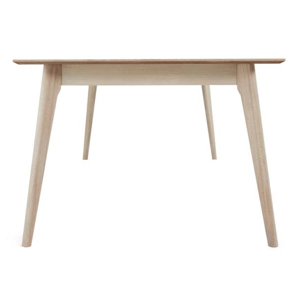 Porto 220x105x75cm eg hvidolieret/hvidolieret