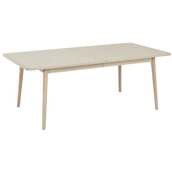 Nyborg 200x100x75cm eg hvidolieret/hvidolieret