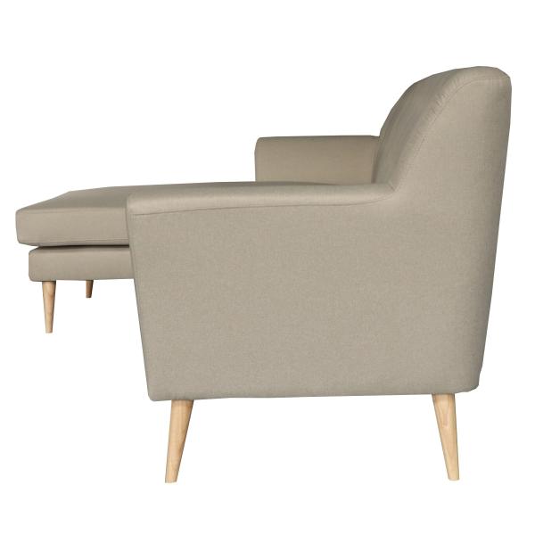 Padova venstrevendt chaiselong sofa beige